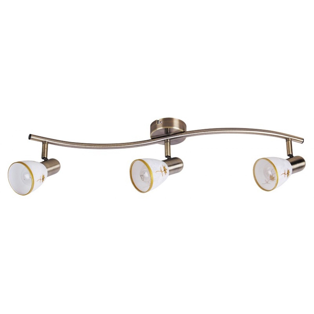 Plafoniera tip spot 3xE14, bronz, Art Flower Rabalux