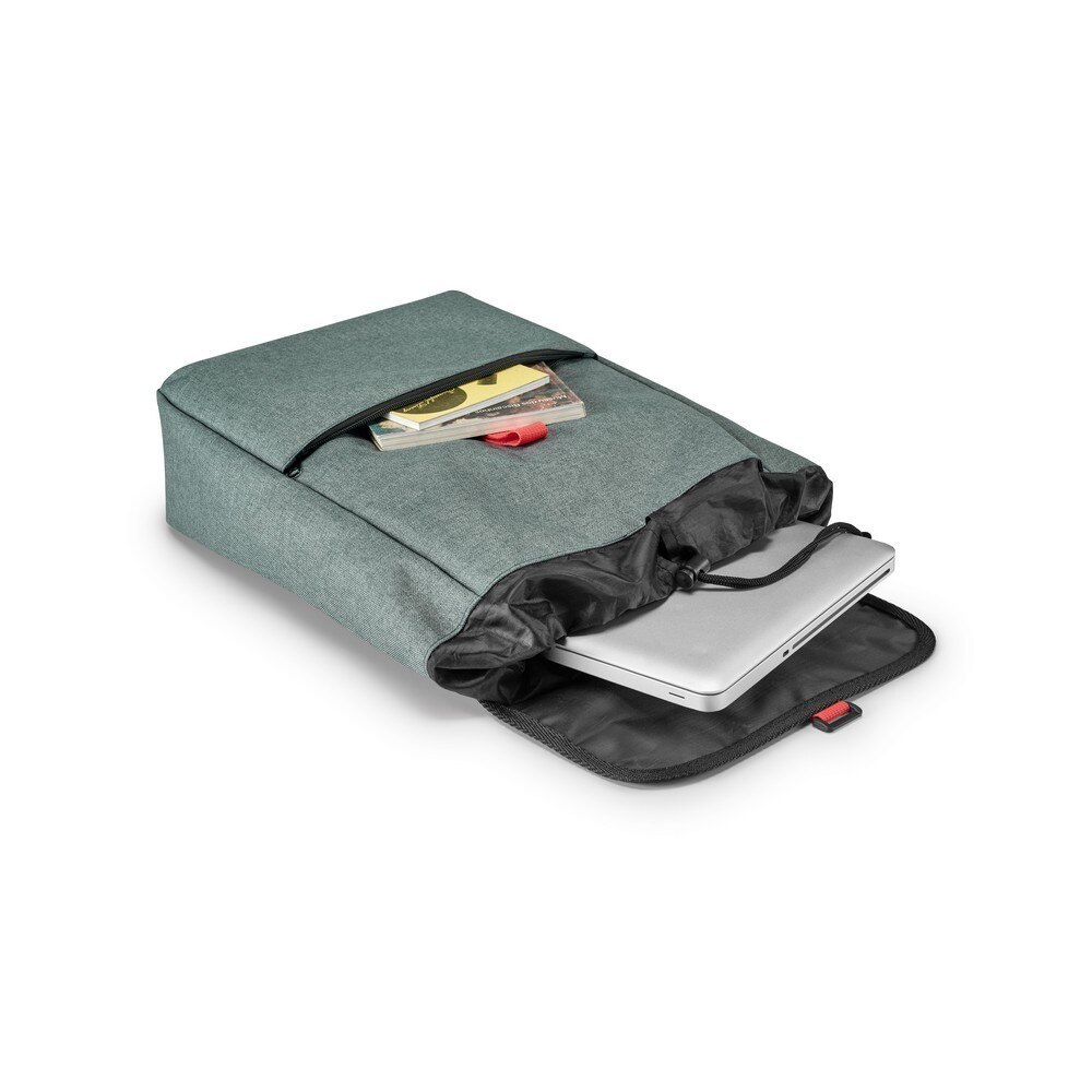 Rucsac Laptop 15.6 inch, Everestus, NB, 600D densitate mare, rosu, saculet de calatorie si eticheta bagaj incluse