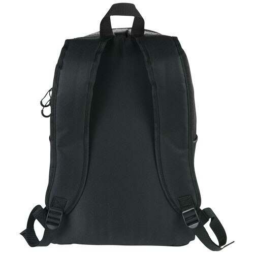Rucsac Laptop, Everestus, BN, 17 inch, 600D poliester, negru, saculet de calatorie si eticheta bagaj incluse