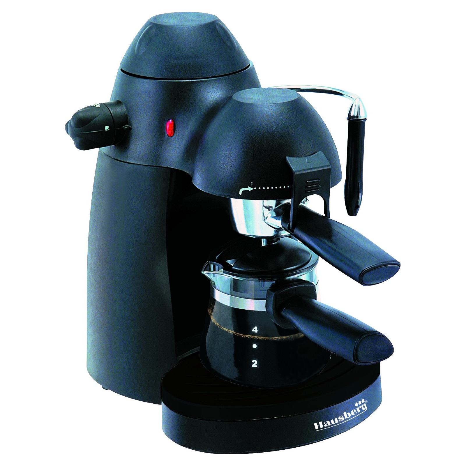 Best Buy: Mr. Coffee 4-Shot Steam Espresso Machine Black ECM20-23