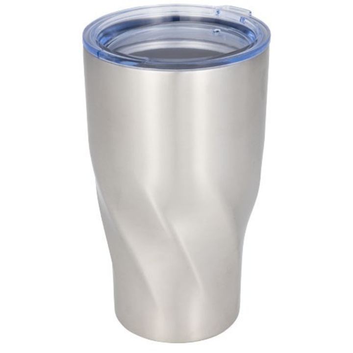 Cana termoizolanta, perete dublu, 470 ml, fara condens, Everestus, HO, otel inoxidabil, argintiu, saculet de calatorie inclus
