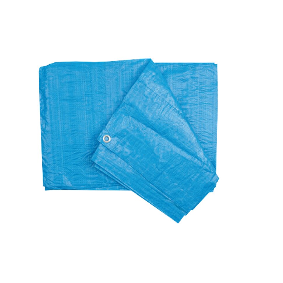 Prelata cu Inele Latime 4m, Lungime 5m, Greutate 90g/mp, Culoare Albastru