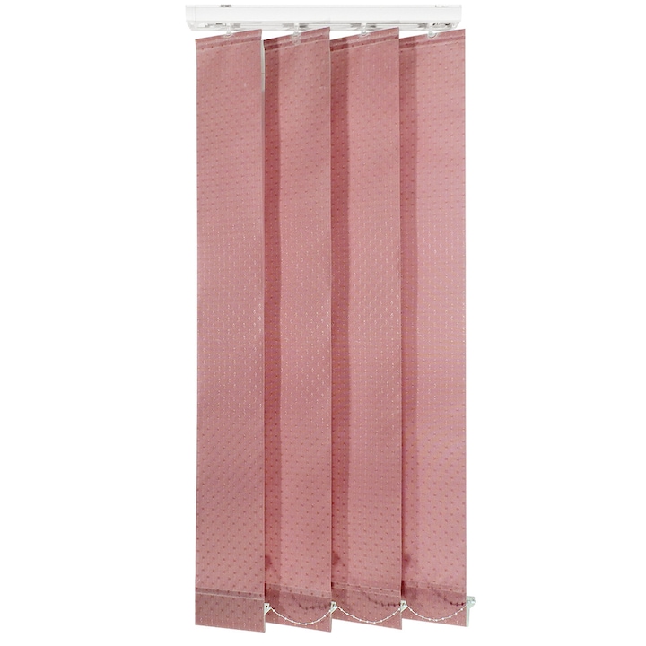 Jaluzele verticale 127mm, L260 x H280 cm, material Pois 11, Mov