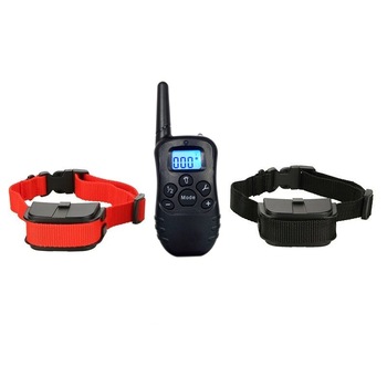 Zgarda electrica dresaj pentru doi caini, rezistenta la apa, reincarcabila, Ecran LCD luminat, Incarcator dublu, Ghid dresaj inclus, Consultanta gratuita Zgarda electrica dresaj pentru doi caini, rezistenta la apa, reincarcabila, Ecran LCD luminat, Incarcator dublu, Ghid dresaj inclus, Consultanta gratuita