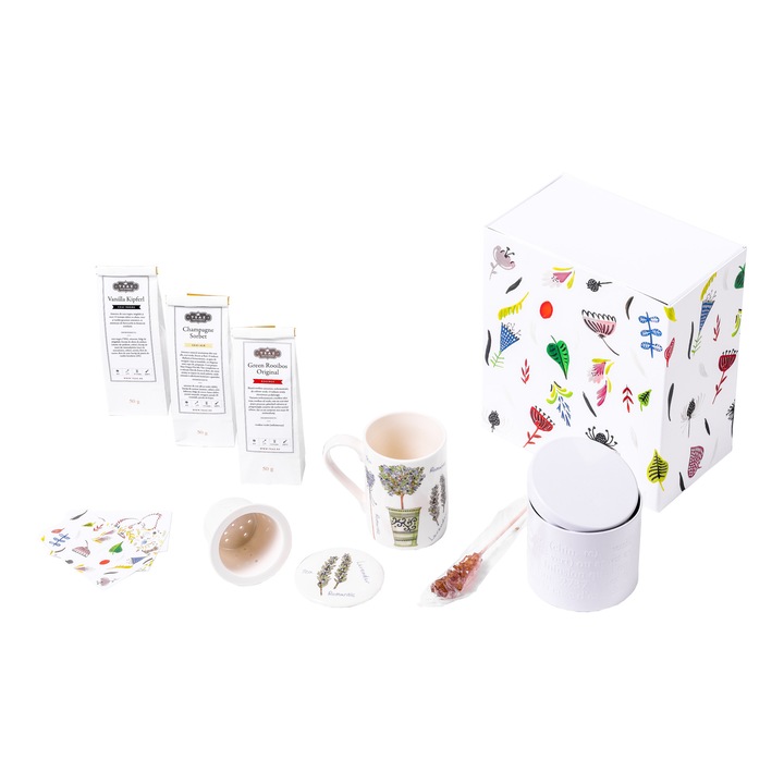 Cadou pe baza de ceaiuri si accesorii Spring Blends - G, Teaz Special Gift Pack