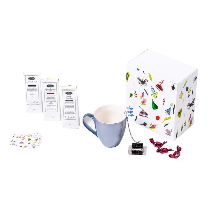 Cadou pe baza de ceaiuri si accesorii Spring Blends - D, Teaz Special Gift Pack