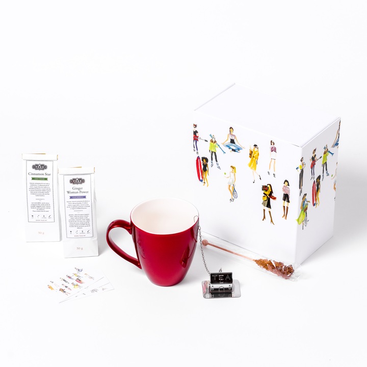 Cadou pe baza de ceaiuri si accesorii Wonder Woman - C, Teaz Special Gift Pack