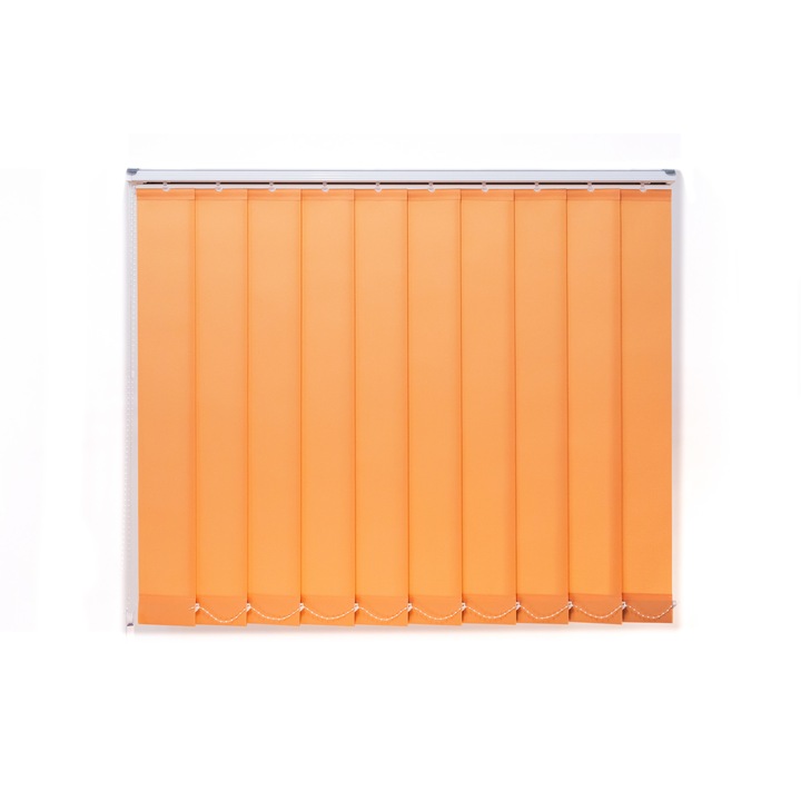 Jaluzele verticale 127 mm, Carol 5103, portocaliu radiance, L 200 cm x H 160 cm, Bendaluci