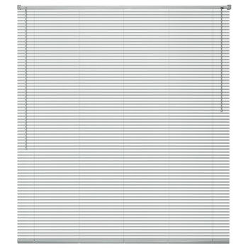 Jaluzea pentru fereastra, control prin bagheta rotoare, vidaXL, Aluminiu, 60 x 160 cm, Argintiu Jaluzea pentru fereastra, control prin bagheta rotoare, vidaXL, Aluminiu, 60 x 160 cm, Argintiu