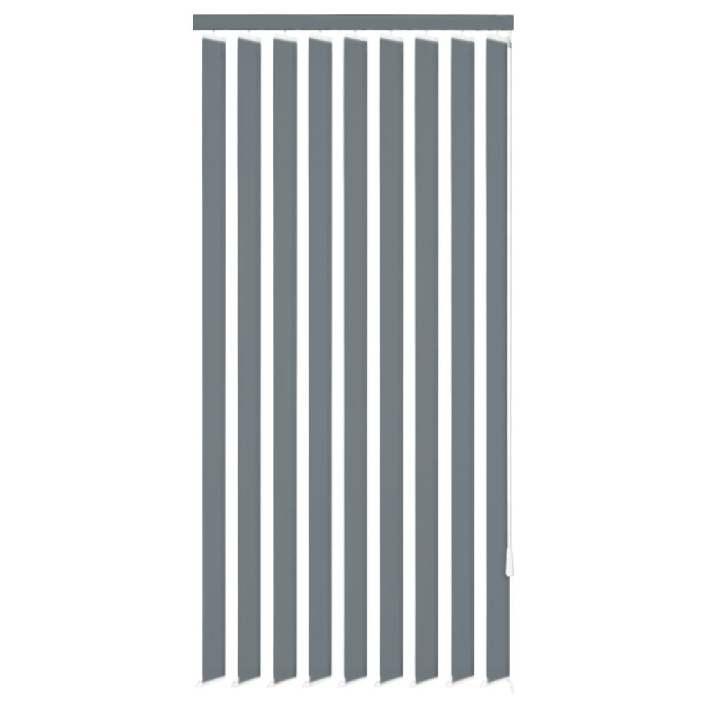 Jaluzea verticala pentru fereastra, vidaXL, Tesatura, 120 x 180 cm, Gri