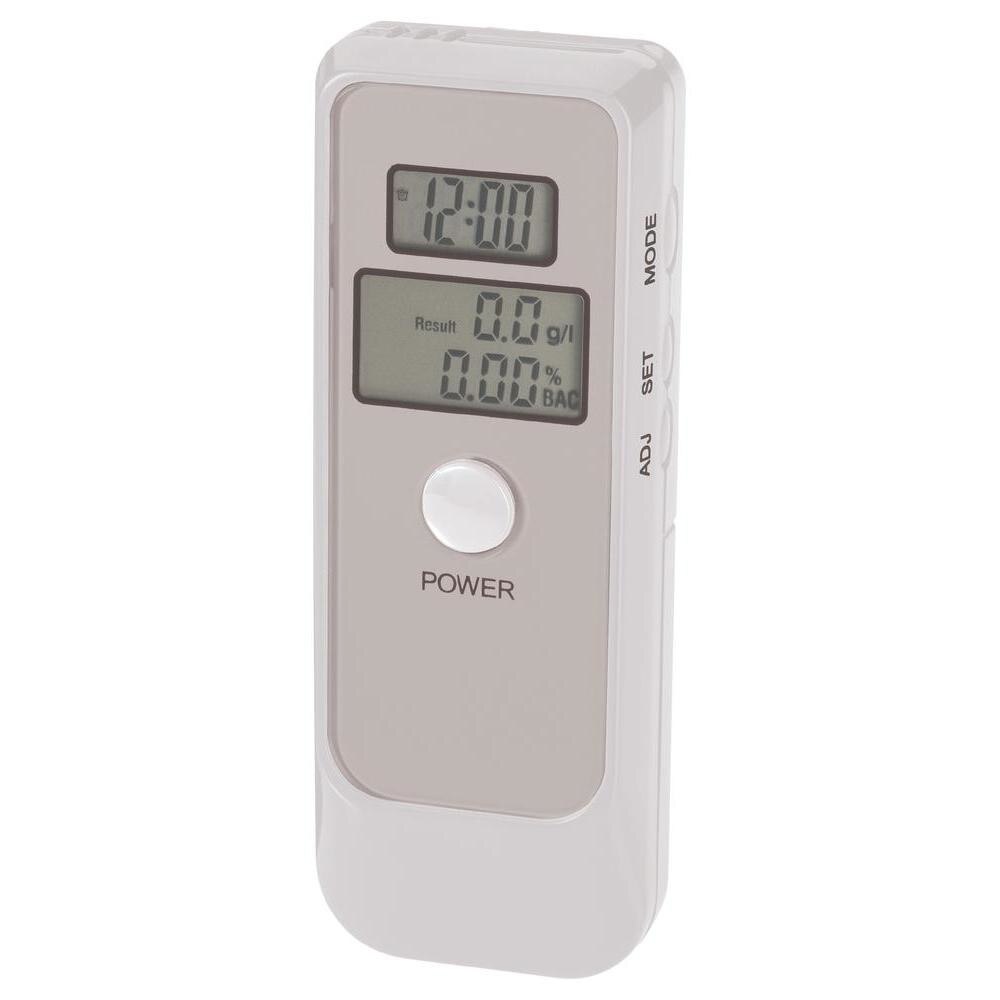 Alcool Test Digital, Alb cu Display LCD