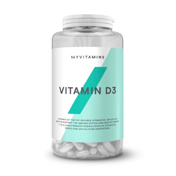 Vitamina D3 MyProtein MyVitamins 180 Softgels