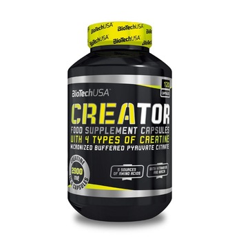 Creatina CREATOR, Biotech USA,, 120 capsule Creatina CREATOR, Biotech USA,, 120 capsule