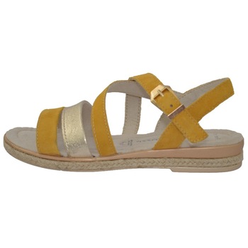 Sandale dama, din piele naturala, marca Marco Tozzi, 2-28126-22-08-08, galben, Galben Sandale dama, din piele naturala, marca Marco Tozzi, 2-28126-22-08-08, galben, Galben