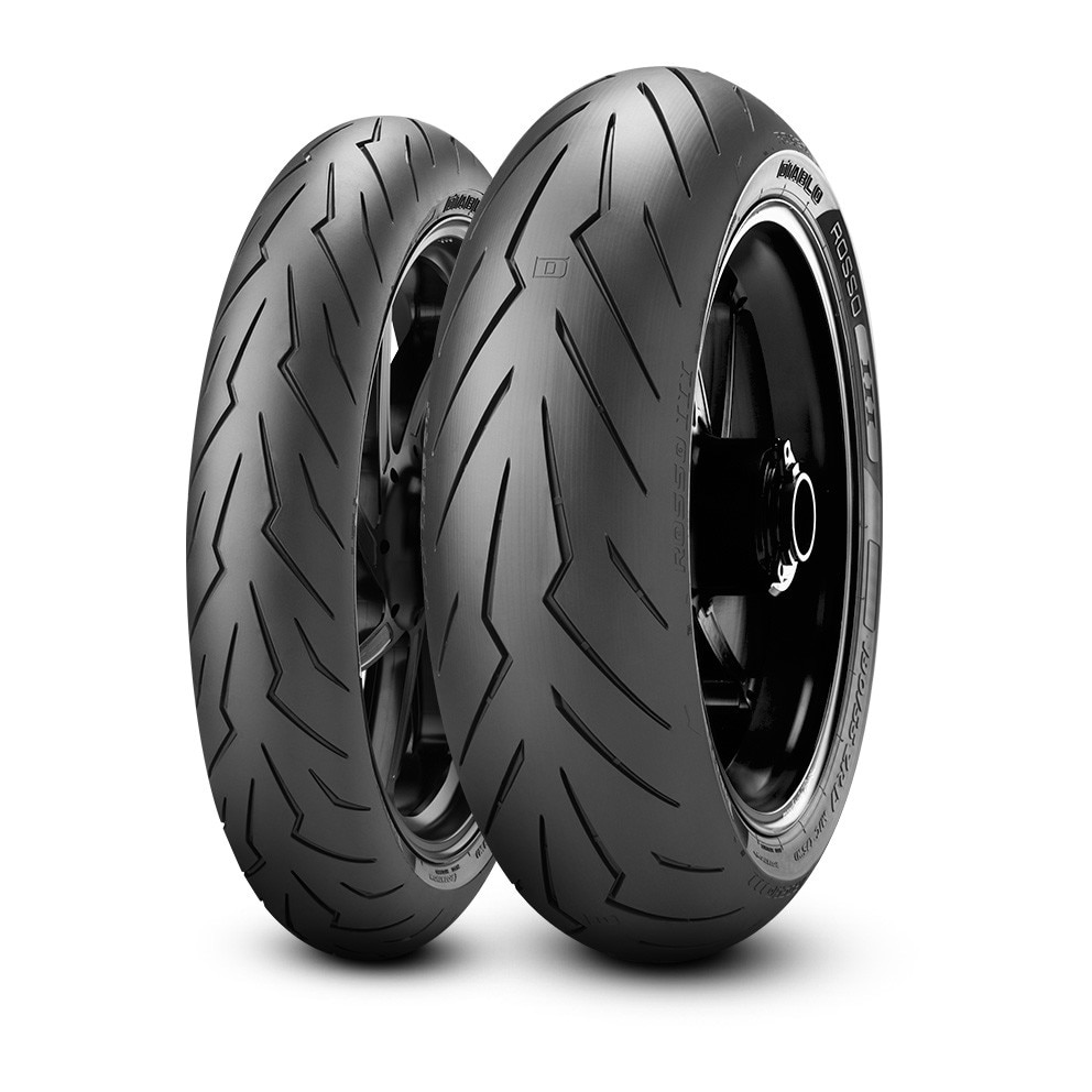 Jogo de 2 pneus de moto pirelli diablo strada 120 70r17 58w 180 55r17 73w  tl