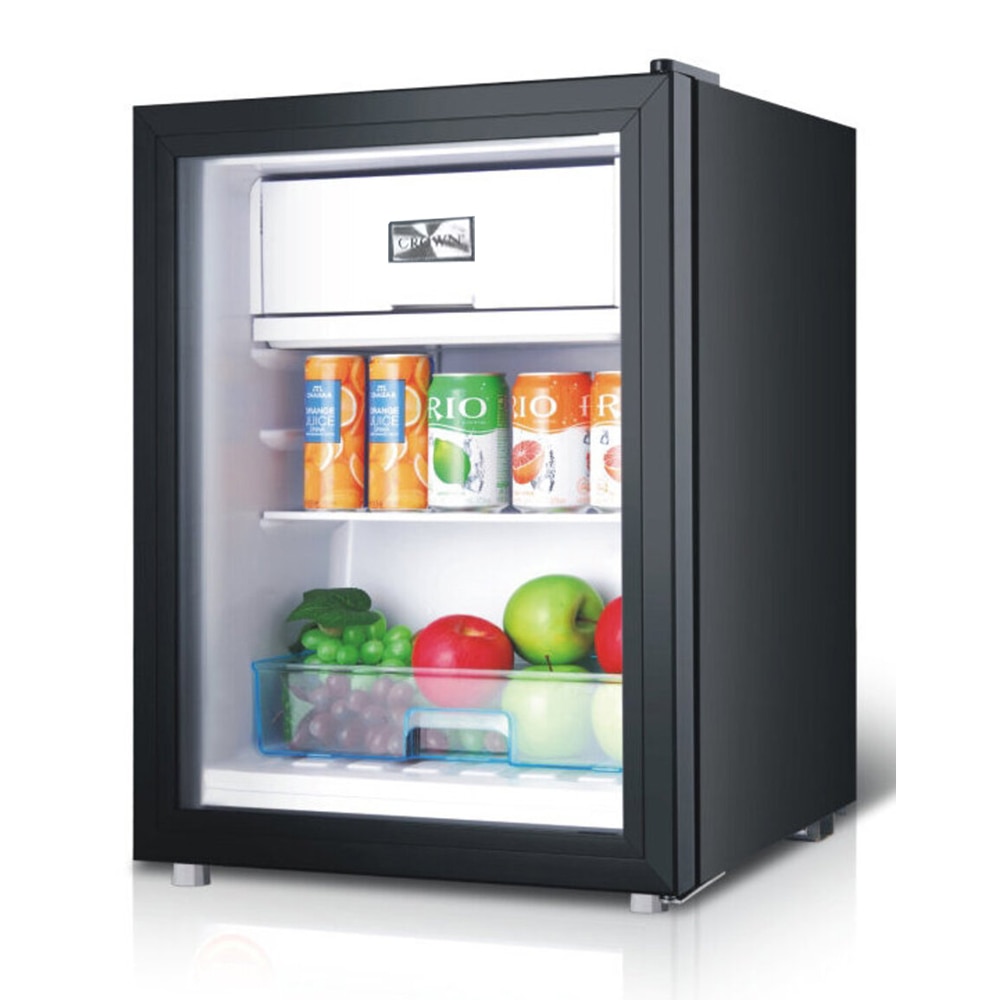 Mini bar Crown CM-68B, 68 litri, Răcire statică, F, Negru