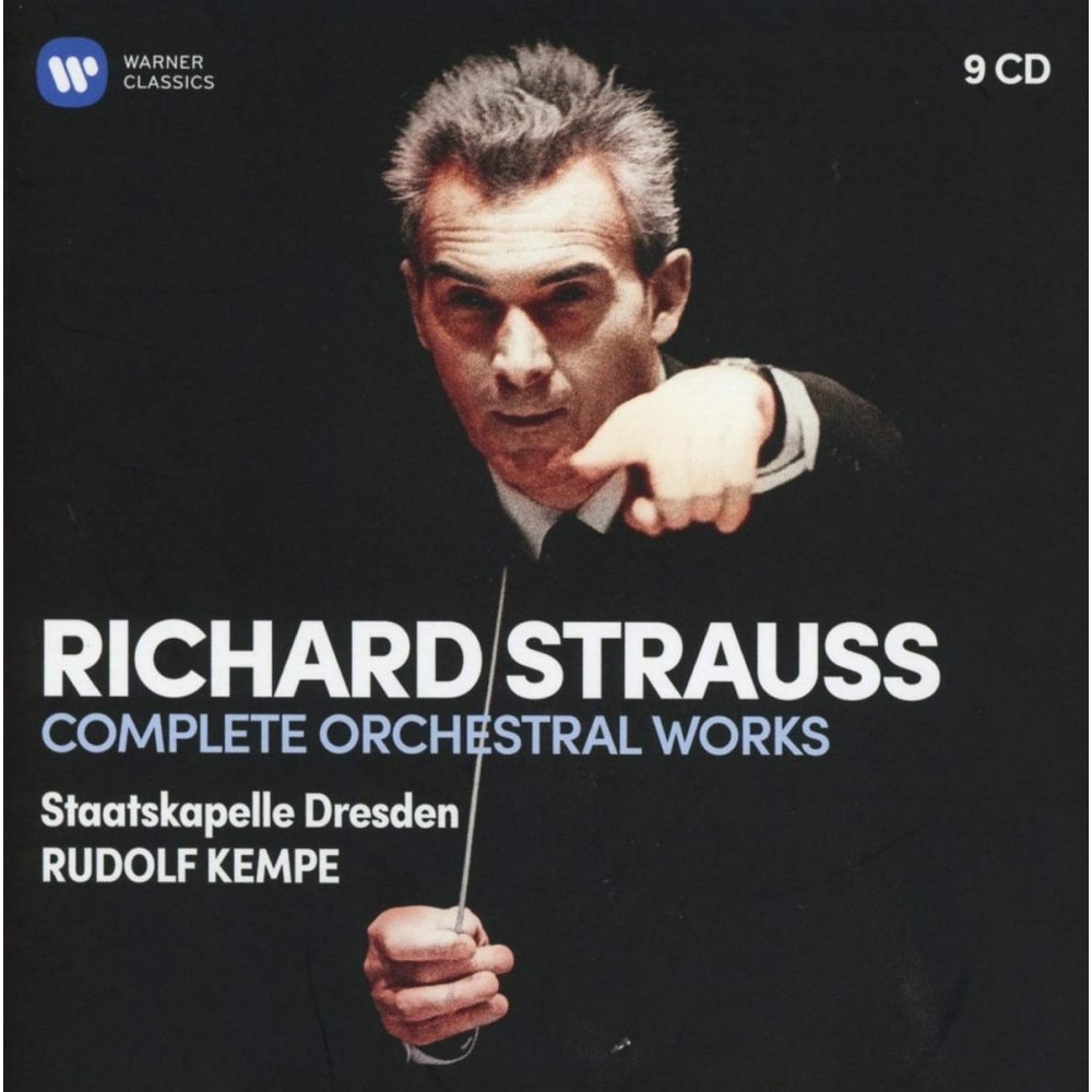 Rudolf Kempe-Staatskapelle Dresden - Richard Strauss:Complete Orchestral Works (9CD)