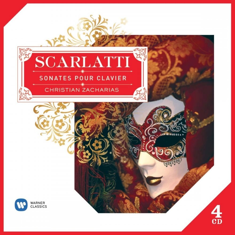 Christian Zacharias - Scarlatti: Sonates pour clavier (4CD)