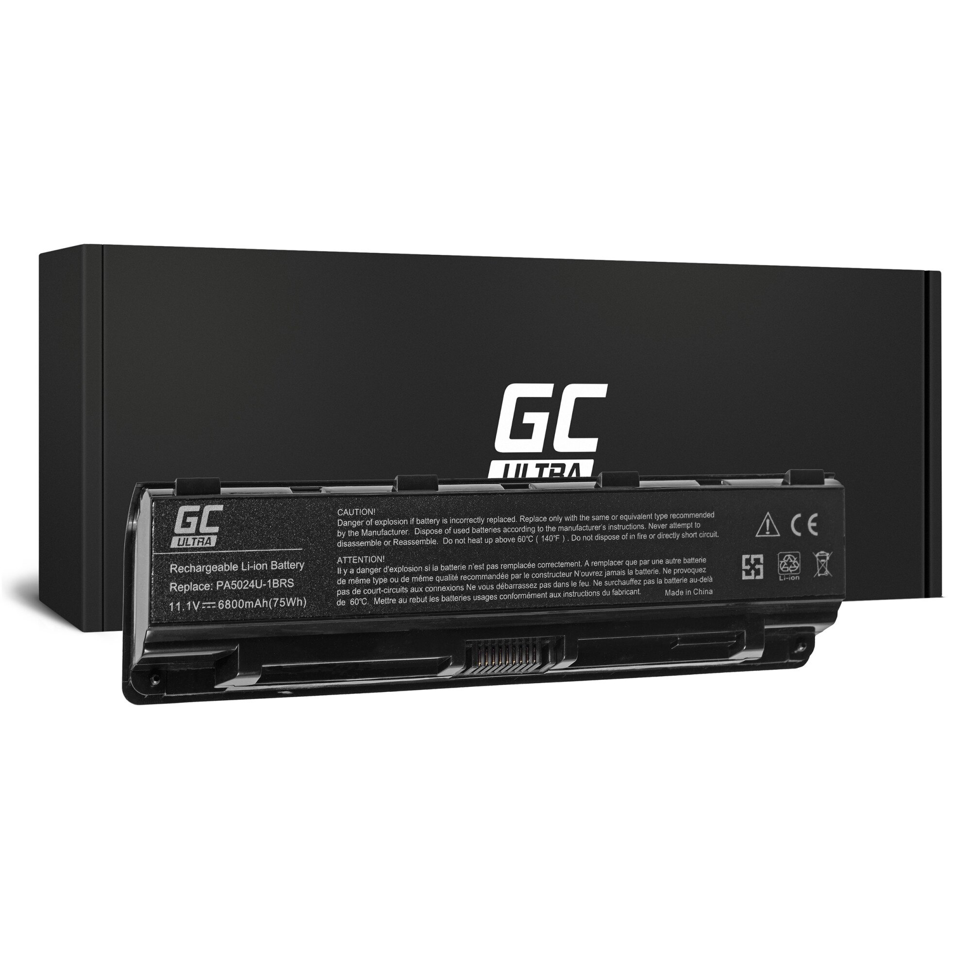 Baterie laptop ULTRA serie PA5024U-1BRS pentru Toshiba Satellite C850 C850D C855 C870 C875 L850 L855 L870 L875 acumulator marca Green Cell