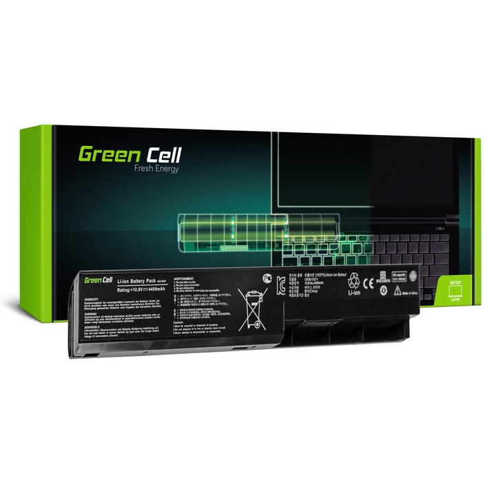 Baterie laptop A32-X401 A31-X401 A41-X401 pentru Asus X501 X301 X301A X401 X401A X401U X501A X501U acumulator marca Green Cell