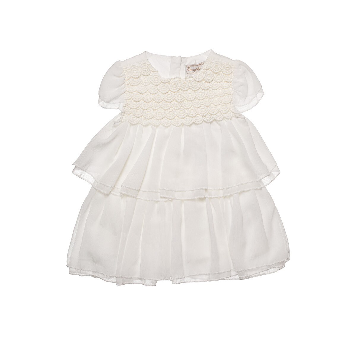 Rochie fetite, Mayoral, 4-6 luni , alb