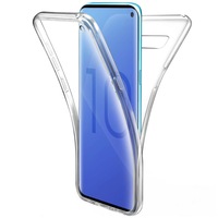 Husa Full TPU 360° fata + spate Samsung Galaxy S10, Transparent