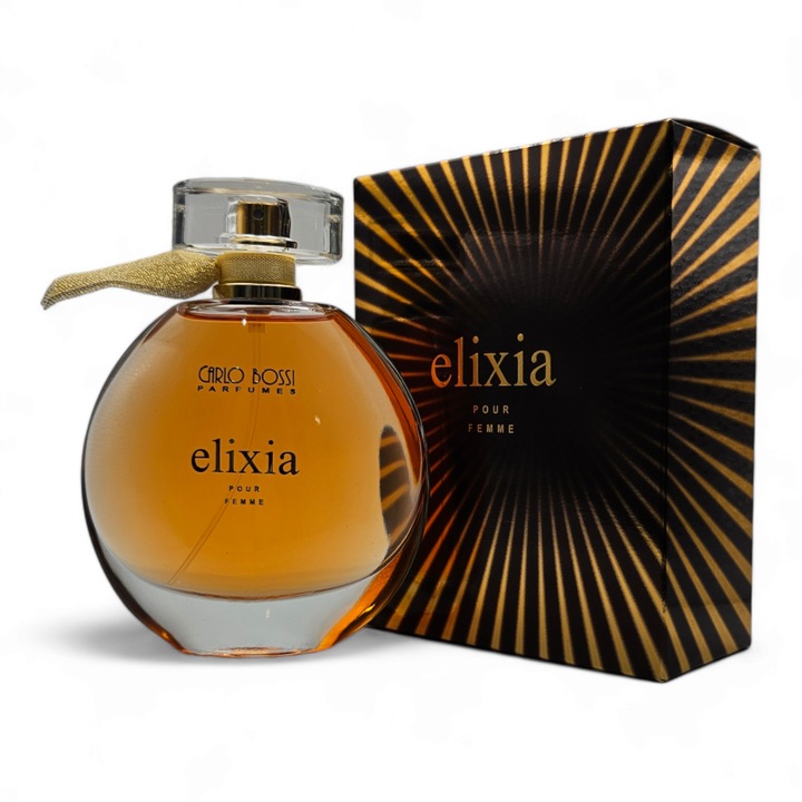 Apa de Parfum, Carlo Bossi, Elixia Gold woman, 100 ml, Carlo Bossi