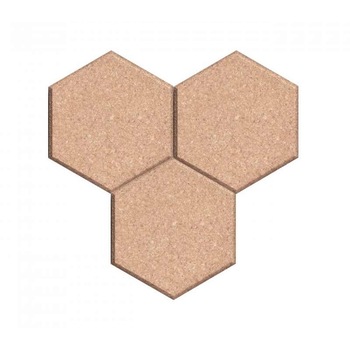 Hexagoane Pluta Autoadezive Pluta Aglomerata Set 6 buc. Hexagoane Pluta Autoadezive Pluta Aglomerata Set 6 buc.