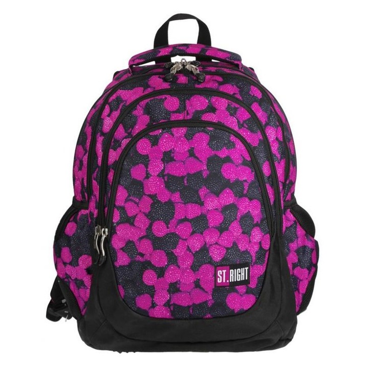 Ученическа раница 4 отделения St.Right Berries BP6