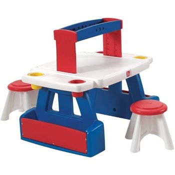 Masuta camera copii STEP2 Creative Projects, +3 ani, multicolor, MGC Masuta camera copii STEP2 Creative Projects, +3 ani, multicolor, MGC