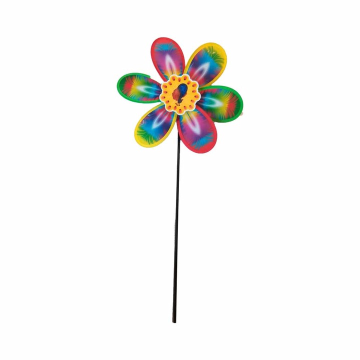 Morisca de vant, 28 cm, multicolora
