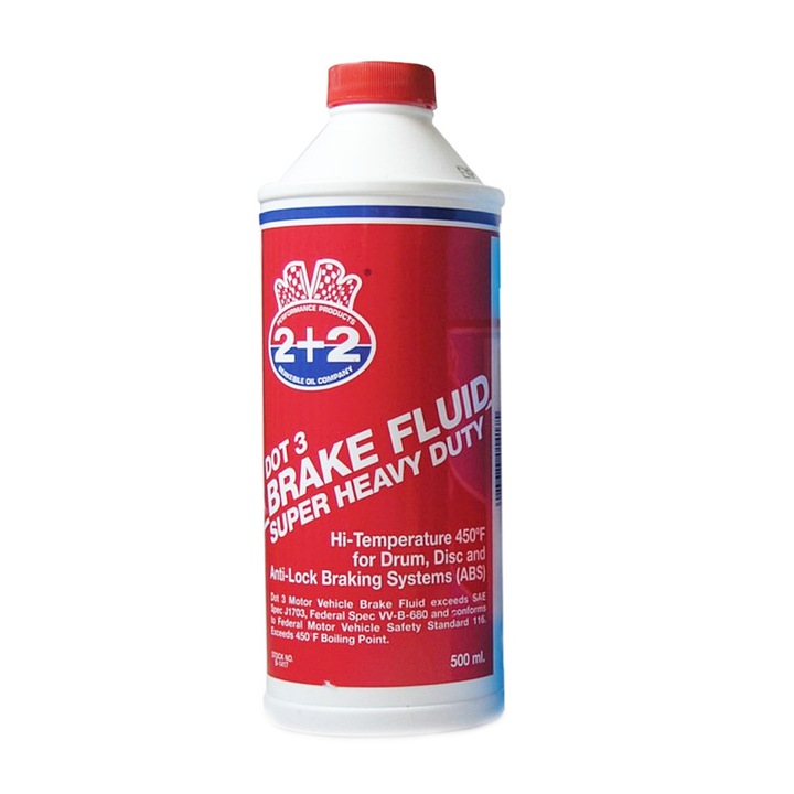 Lichid de frana dot 3, 2+2, 500ml