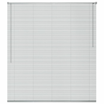 Jaluzea pentru fereastra, control prin bagheta rotoare, vidaXL, Aluminiu, 80 x 220 cm, Argintiu Jaluzea pentru fereastra, control prin bagheta rotoare, vidaXL, Aluminiu, 80 x 220 cm, Argintiu