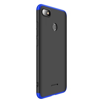 Husa Xiaomi Redmi 6A GKK 360 Negru/Albastru Husa Xiaomi Redmi 6A GKK 360 Negru/Albastru