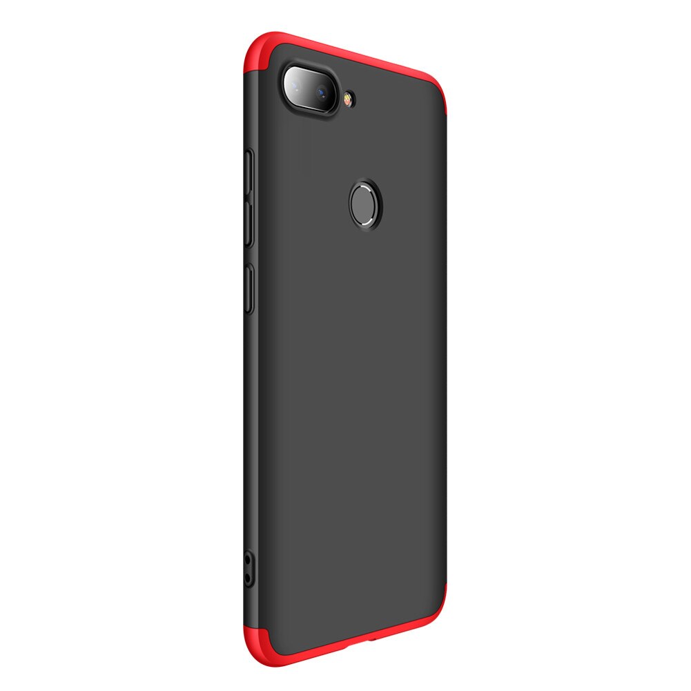 Husa Xiaomi Mi 8 Lite GKK 360 Negru/Rosu