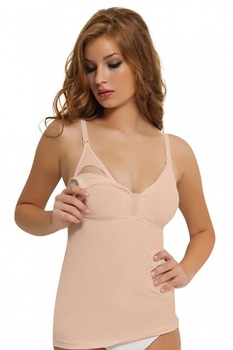 Maiou dama pentru alaptat NBB 3050, Bej, cupa B, Bej Maiou dama pentru alaptat NBB 3050, Bej, cupa B, Bej