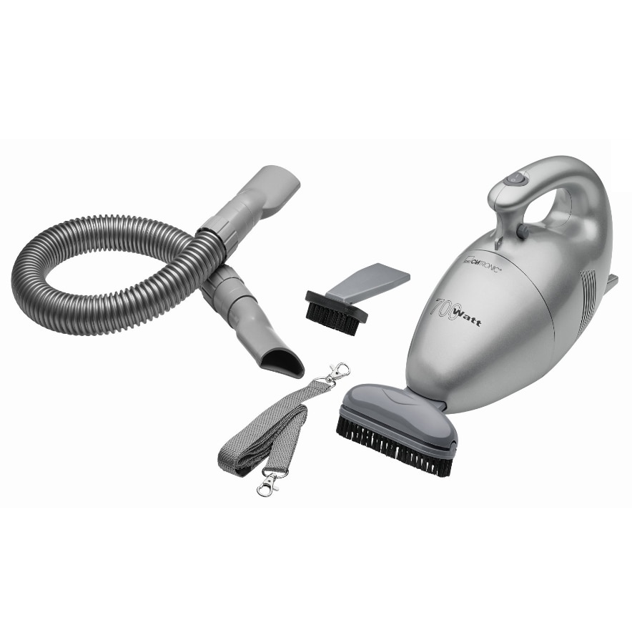 Aspirator De Mana Clatronic® Cu 700 Wati Si Greutate Redusa, Aspirator Pentru Aspirarea Tapiteriei, Masinilor, Computerelor Si Multe Altele., Aspirator Cu Cablu De 6 M Si Filtru De Praf Permanent, Inclusiv Accesorii, Hs2631