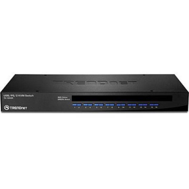 TRENDnet KVM Switch 16 portos USB/PS2 (TK-1603R) (TK-1603R)