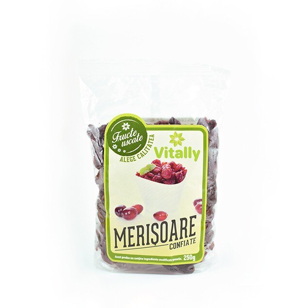 Merisoare confiate 250g, Vitally