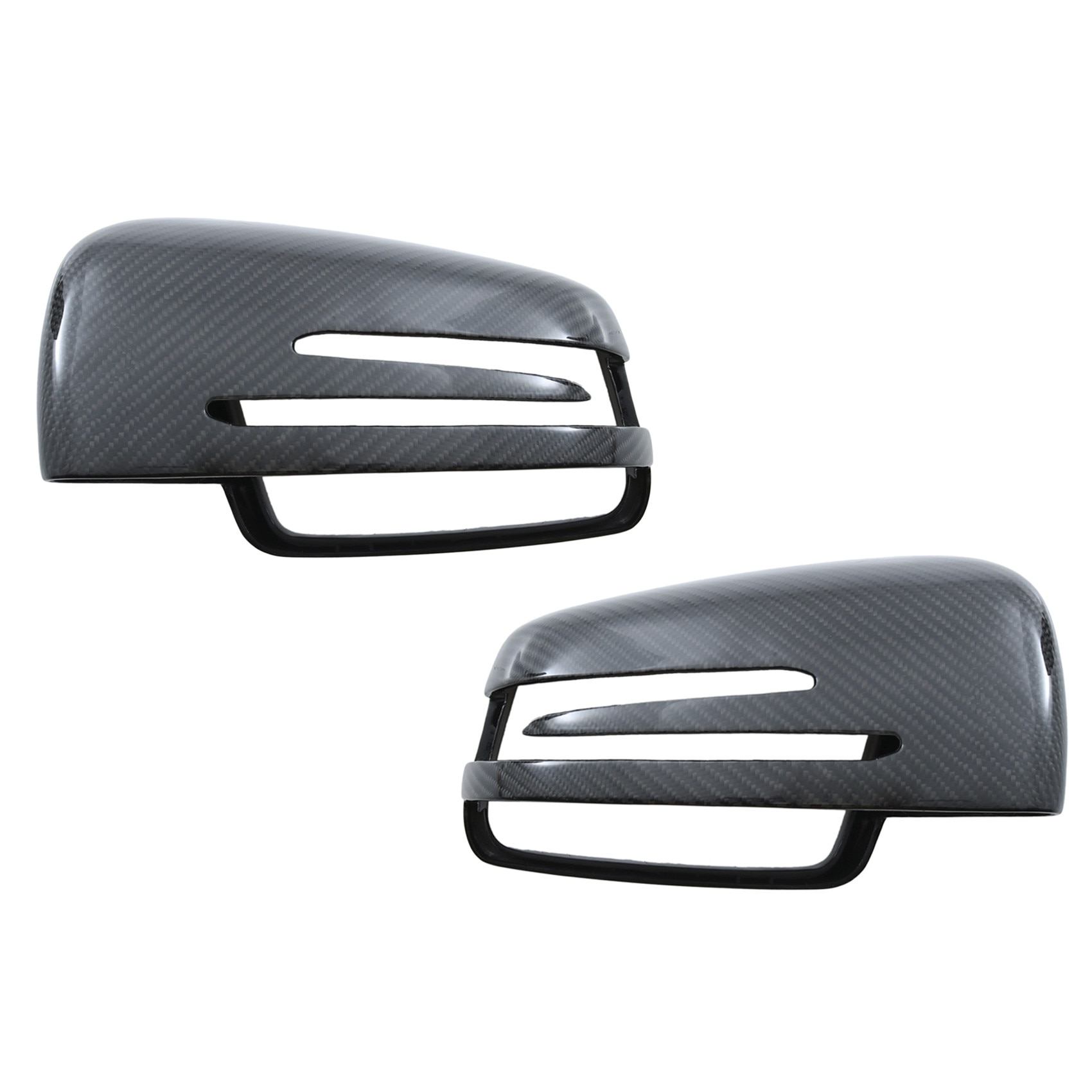 Capace oglinzi compatibil cu MERCEDES W117 W176 W204 W205 W212 W213 W218 W246 X156 X204 W463 GLK Carbon Real