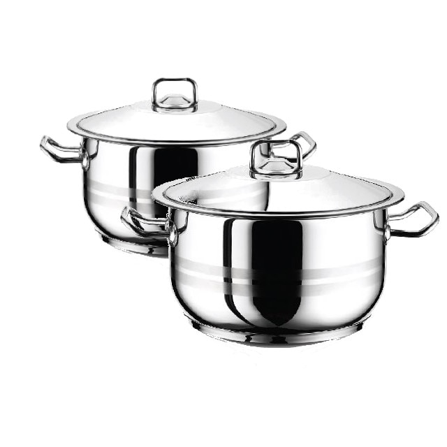 Set 2 oale cu capac 4 piese HASCEVHER GASTRO