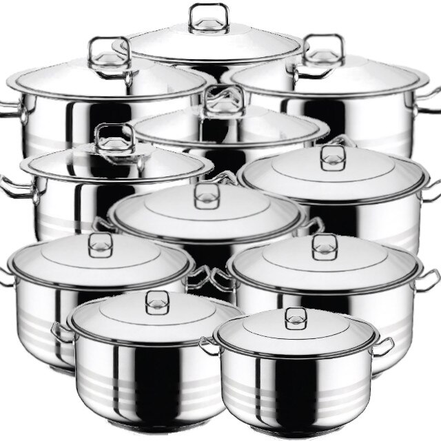 Set 11 oale cu capac 22 piese HASCEVHER GASTRO