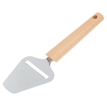 Spatula Zola®, pentru cascaval, metalic, maner din lemn Spatula Zola®, pentru cascaval, metalic, maner din lemn