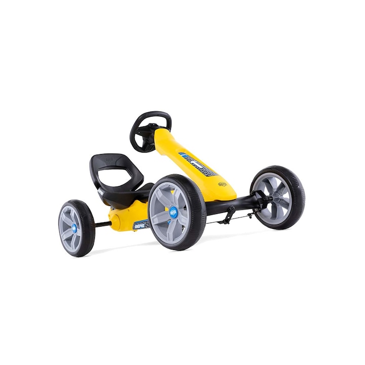 Kart cu pedale Berg Reppy Rider Galben pentru copii 2,5 - 6 ani