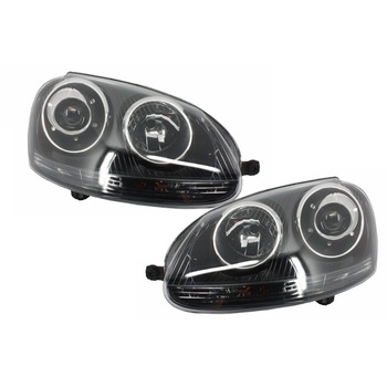 Faruri compatibil cu VW Golf 5 V (2003-2007) GTI R32 Design Black Faruri compatibil cu VW Golf 5 V (2003-2007) GTI R32 Design Black