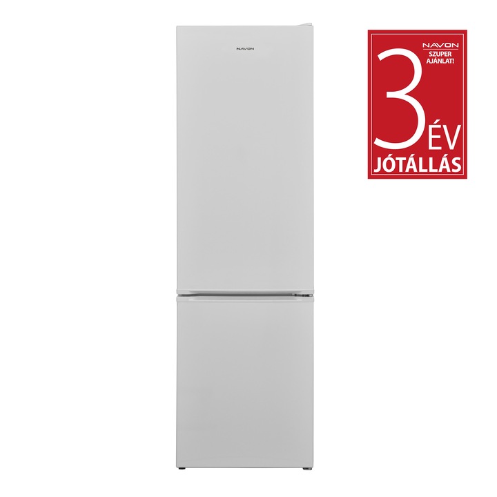 Navon 278 A++ Kombinált hűtőszekrény, 268L, M:170cm, A++ energiaosztály, Fehér