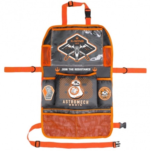 Organizator scaun auto Star Wars BB8, gri