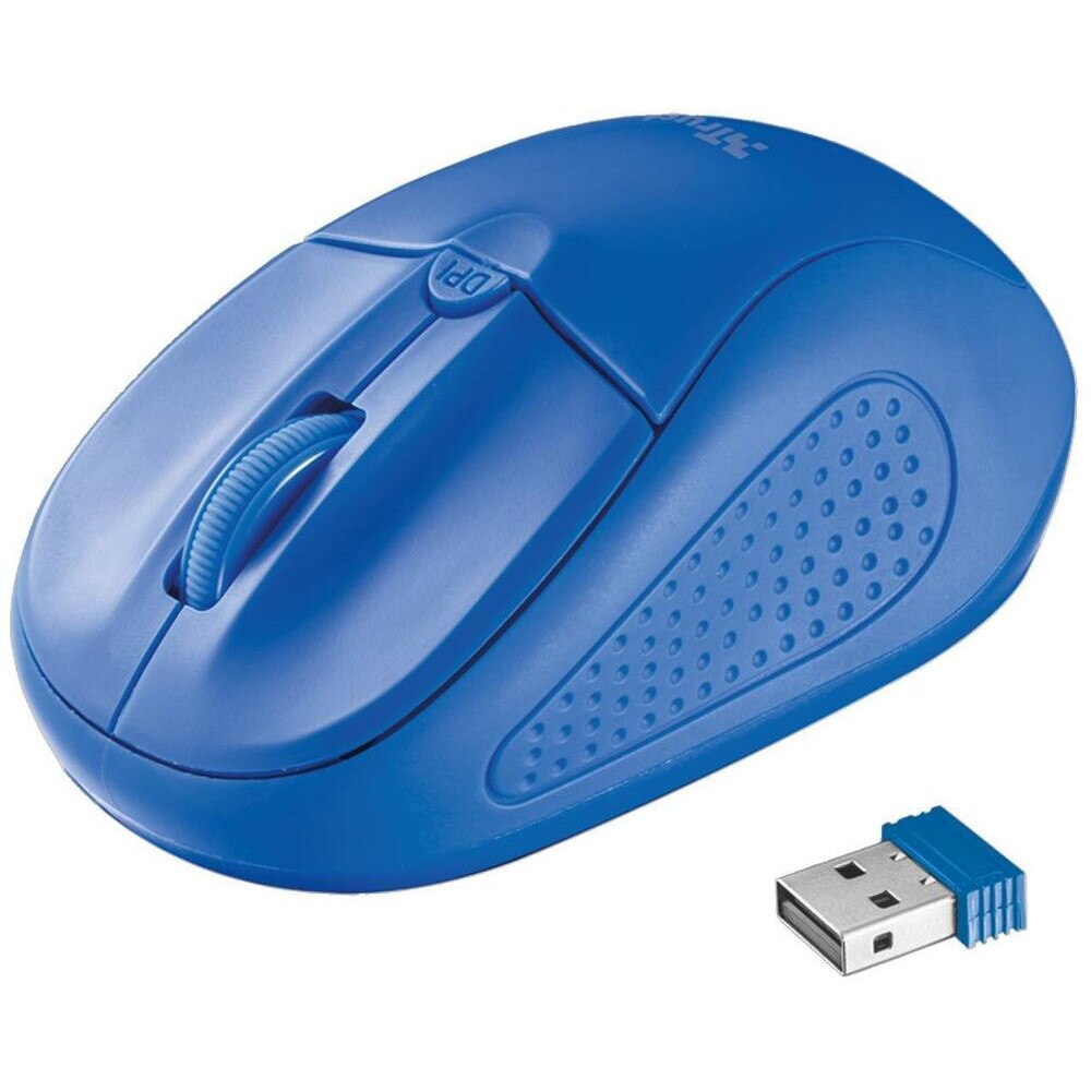 Mouse wireless Albastru, Trust Primo 22137-2