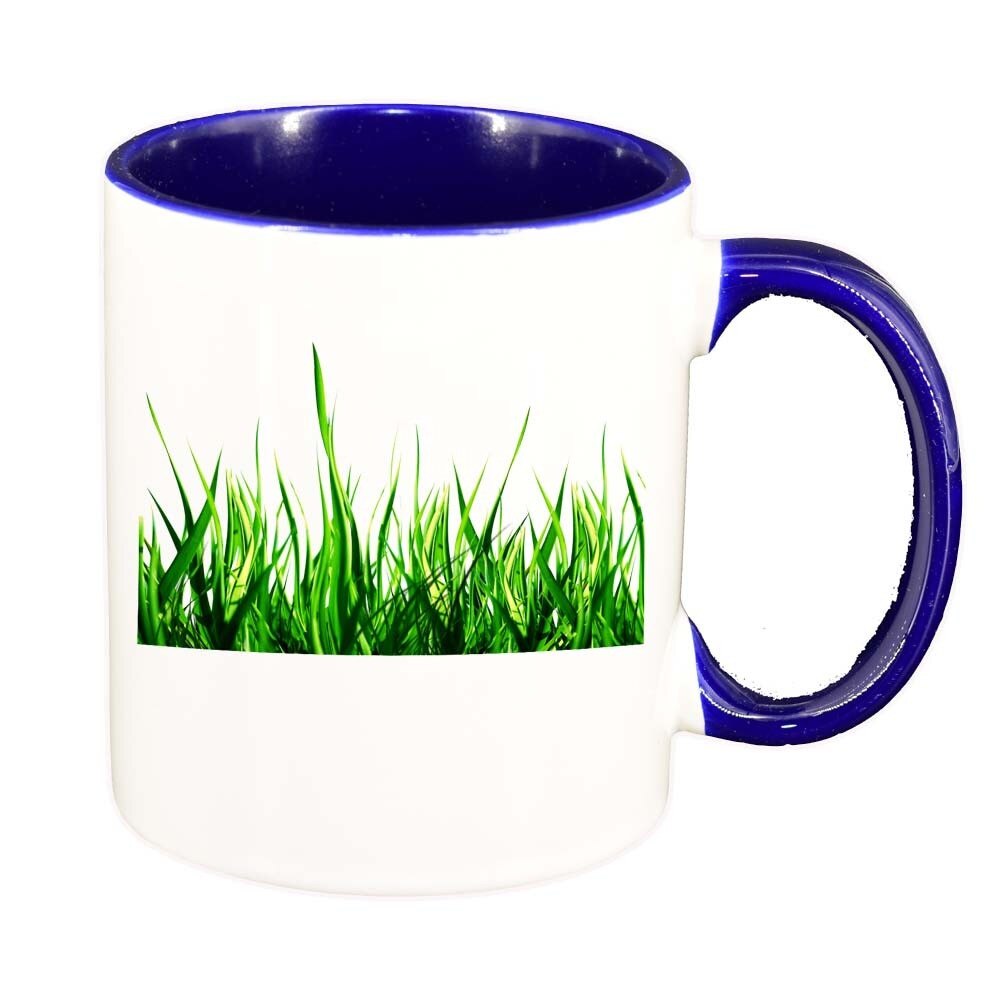 Cana Iarba, interior albastru inchis, 330ml, D242