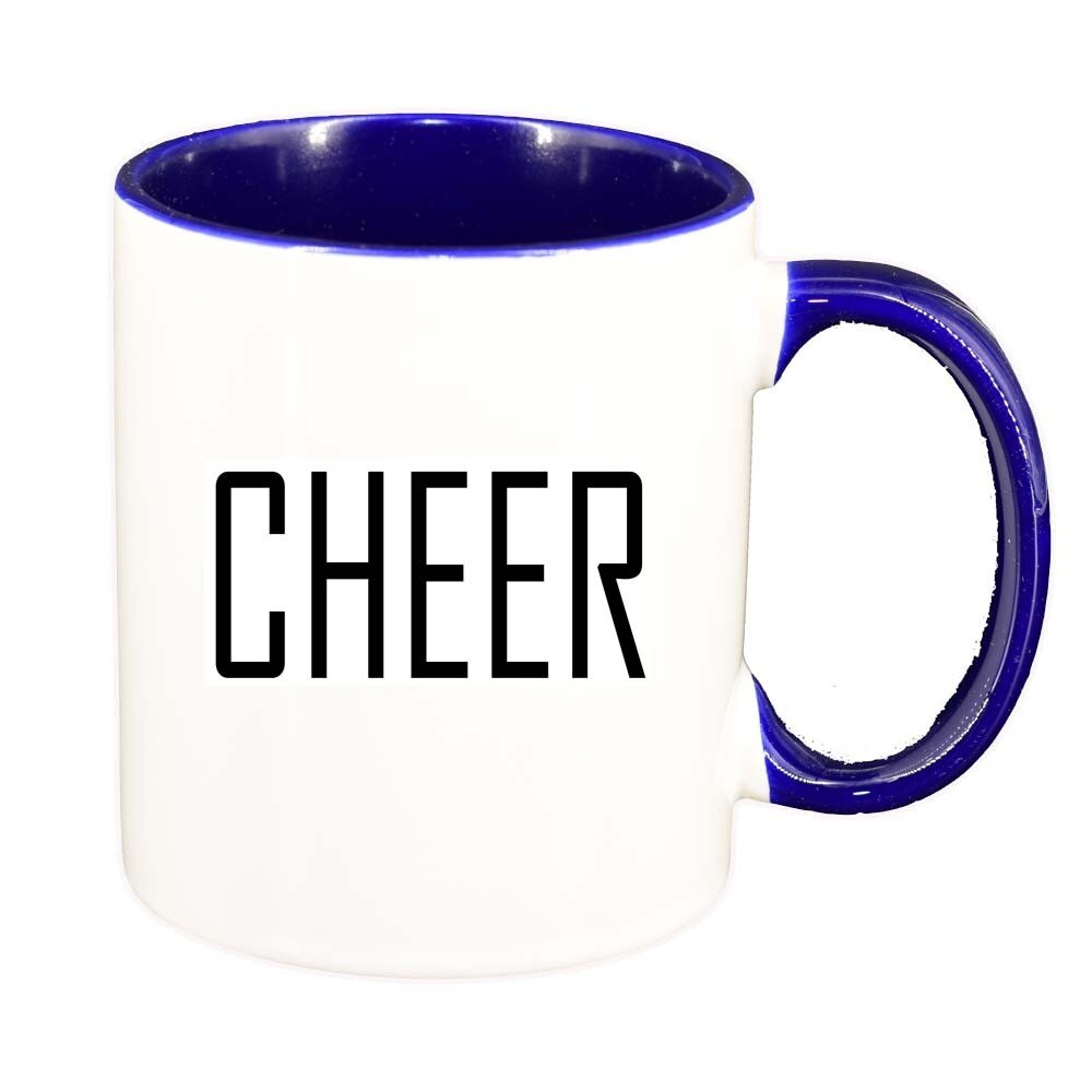 Cana Cheer, interior albastru inchis, 330ml, D219